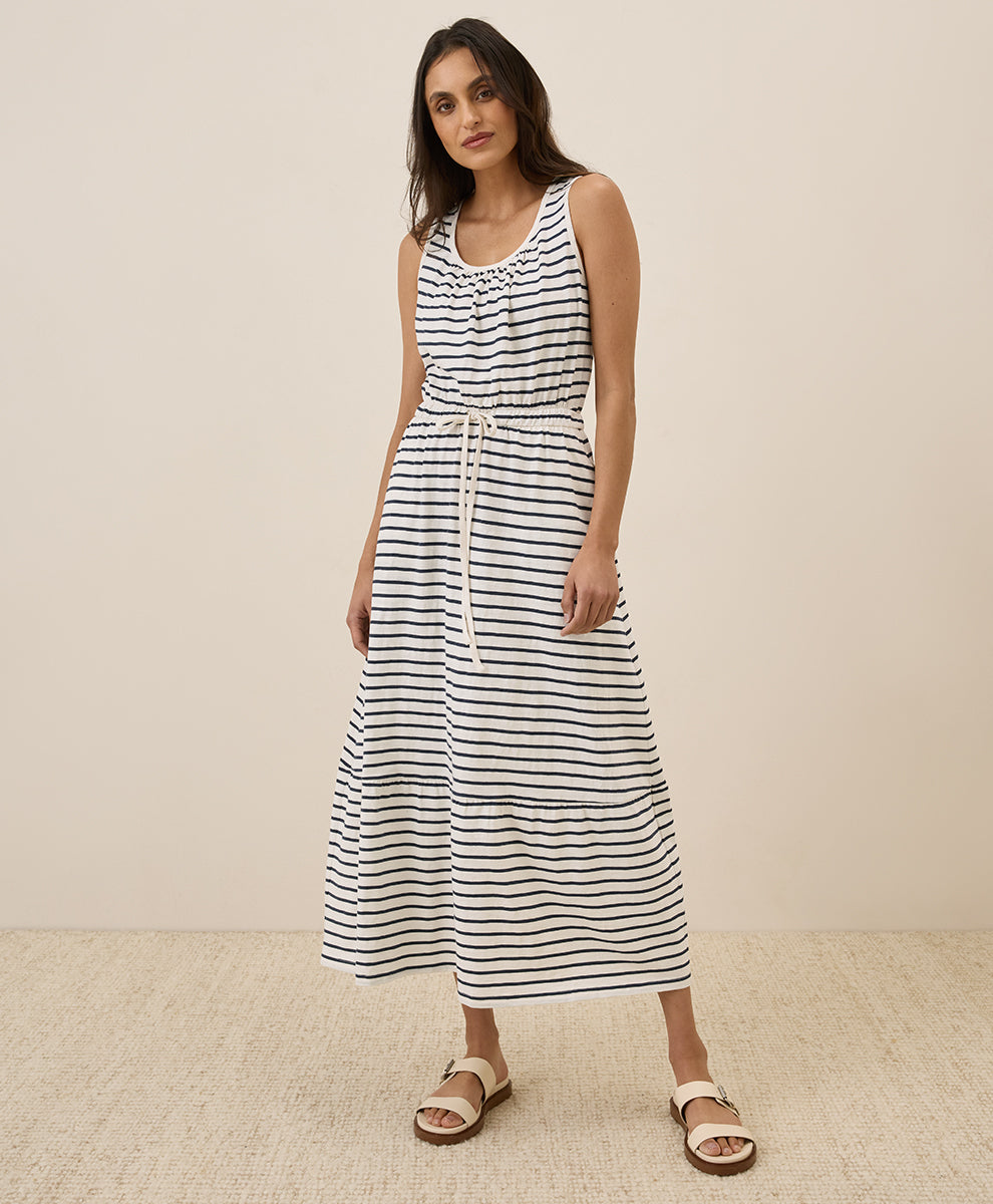Santa Ana Stripe Midnight Blue