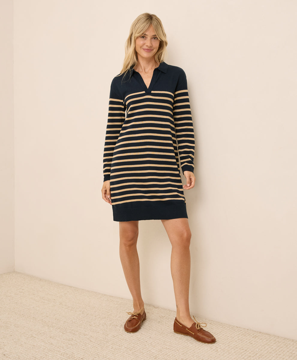 Encinitas Stripe Midnight Blue