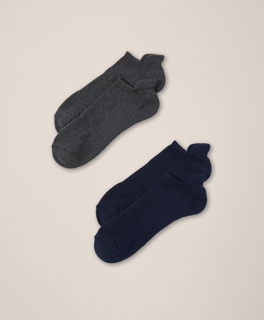 Charcoal Heather/Maritime Navy