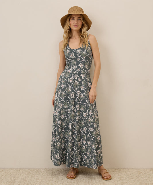 Vineyard Floral Castor Grey