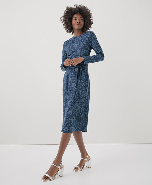 Batik Vine French Navy