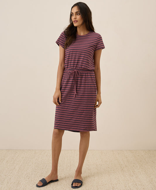 Sea Ranch Stripe Mauve