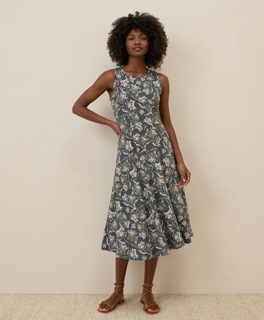 Vineyard Floral Castor Grey