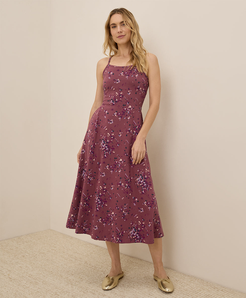 Dotted Sprays Mauve