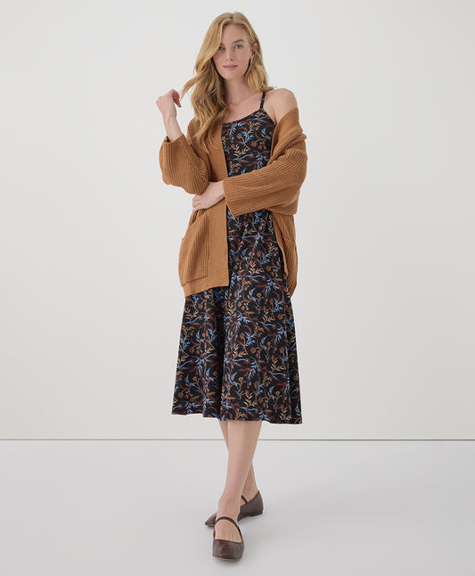 Whimsy Floral Black