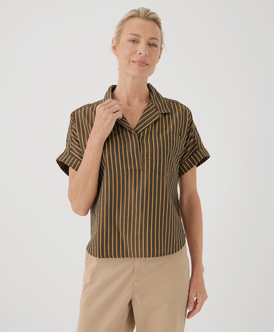 Camel Bondi Stripe